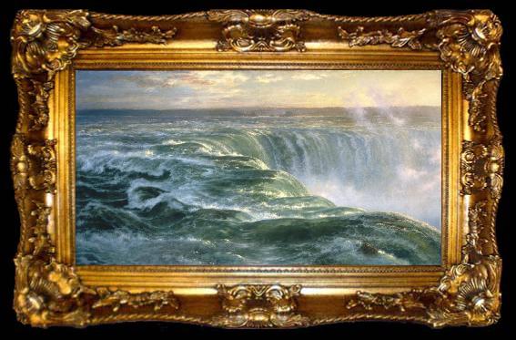 framed  Louis Remy Mignot Niagara, ta009-2
